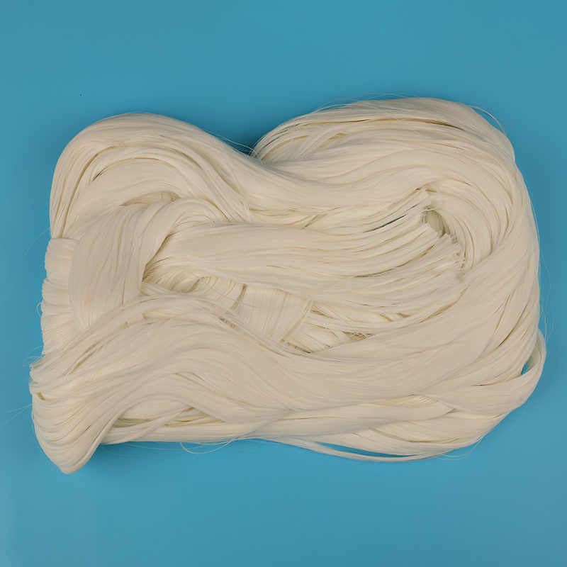 Étoupe en polyester floqué 45D brut semi-brillant